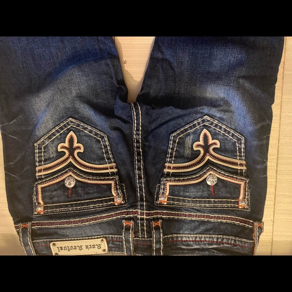 Rock Revival Fabiola 29x34.  9” boot opening